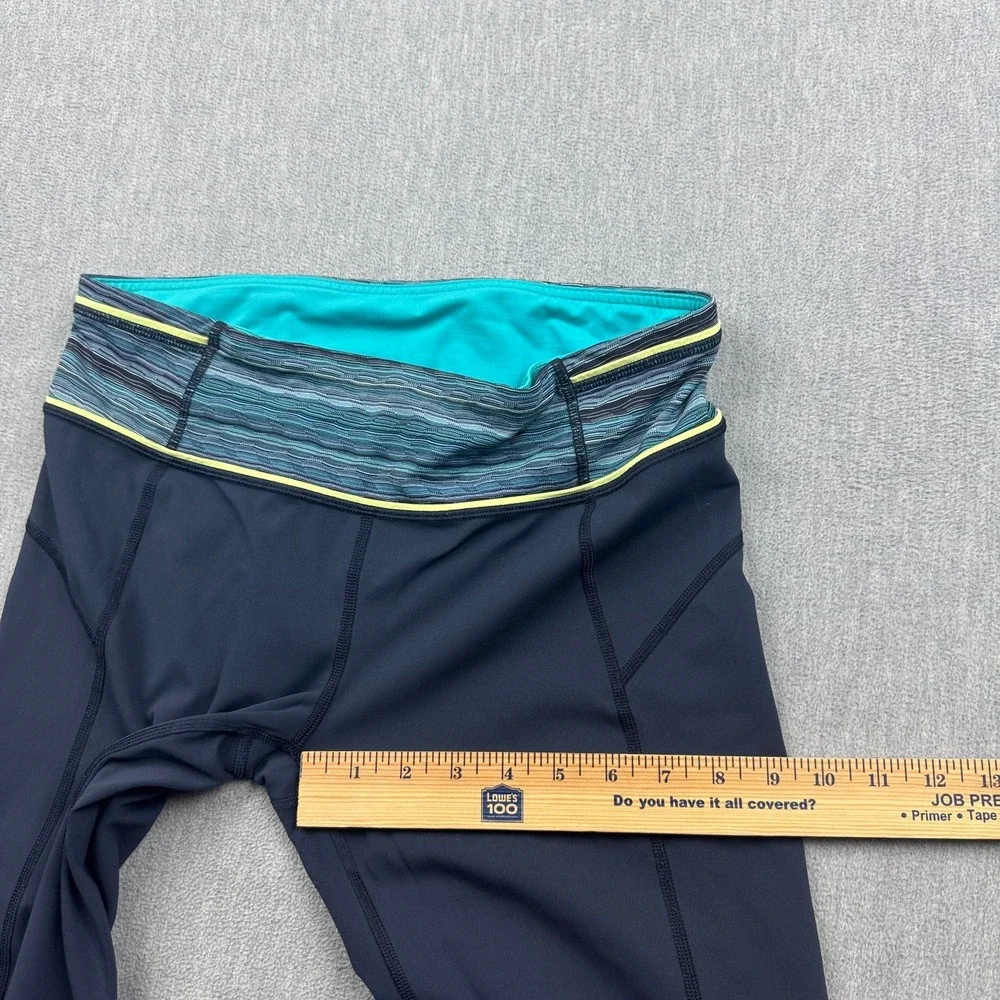 Lululemon Leggings Women 8 Blue Pace Queen 26